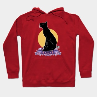 Meditating Cat Hoodie